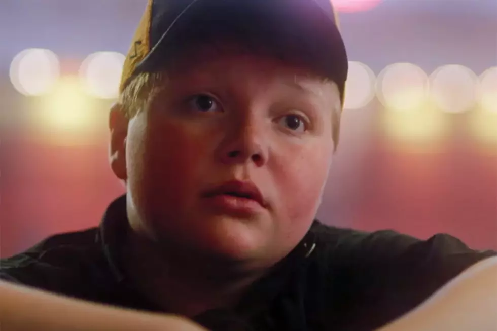 Mini-Luke Combs Gets the Girl in New ‘Lovin’ on You’ Music Video