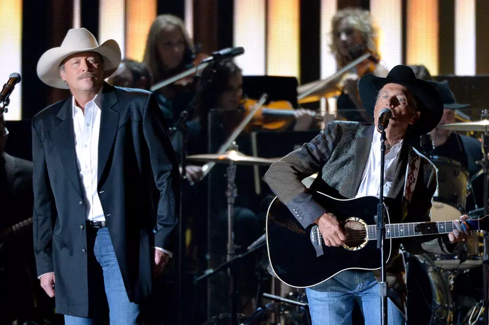George Strait Wishes Alan Jackson Happy Birthday With Classic CMA Awards Throwback [Picture]