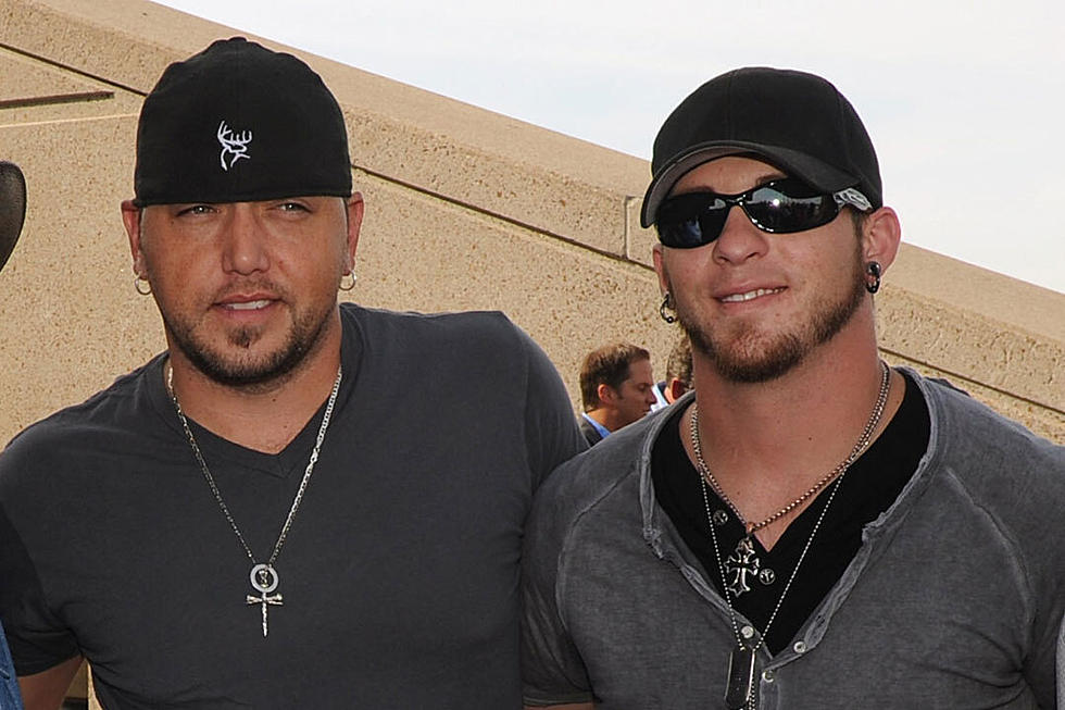 Brantley Gilbert and Jason Aldean Are in the Studio Together