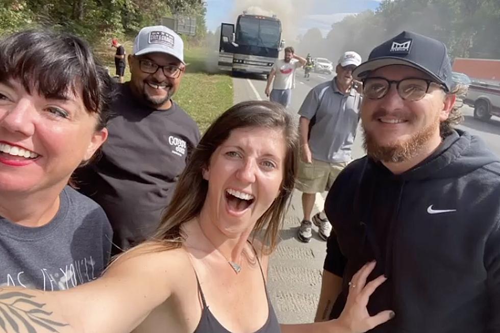 Pryor & Lee’s Tour Bus Catches Fire While on the Road