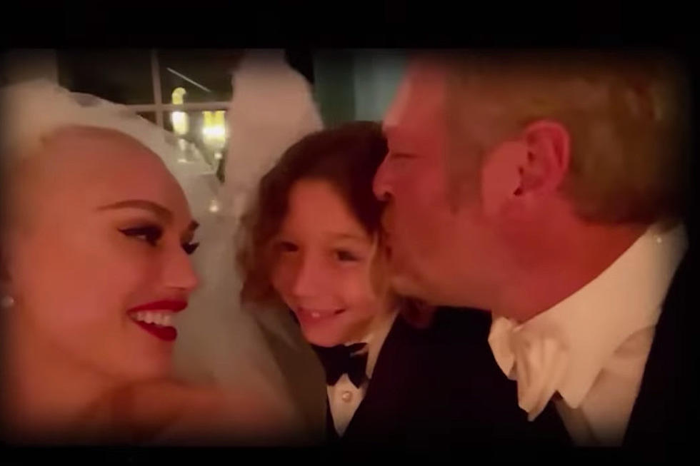 Gwen Stefani Revisits Her Wedding to Blake Shelton for V-Day