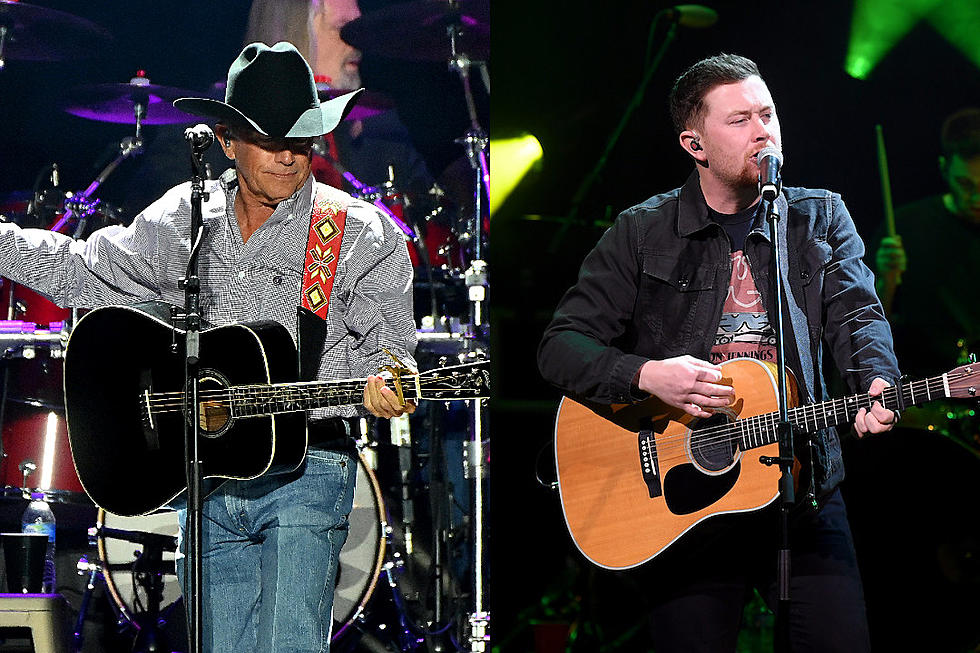 Scotty McCreery + George Strait Grew Closer Through ‘Damn Strait,’ But They Haven’t Exchanged Numbers