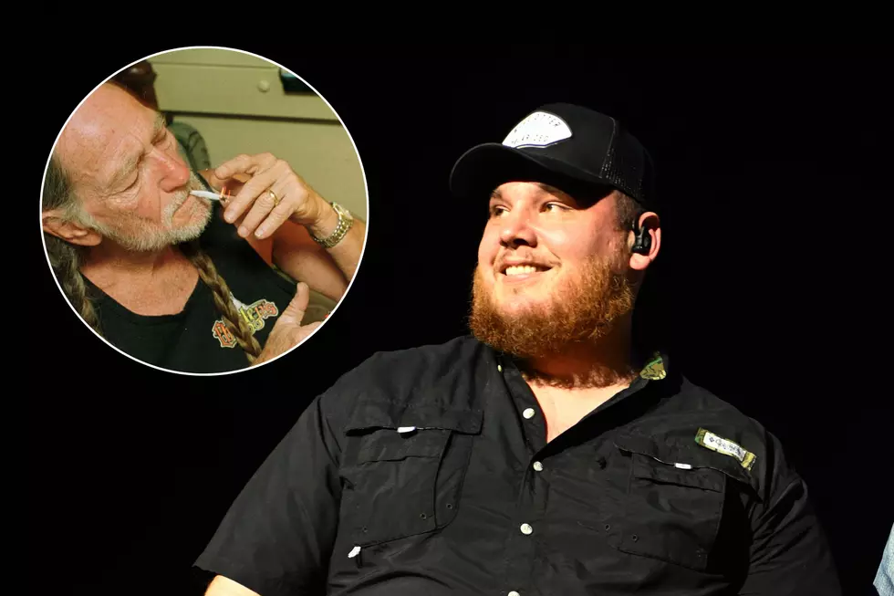 Luke Combs Has a Crazy Story Abou Getting High With Willie Nelson