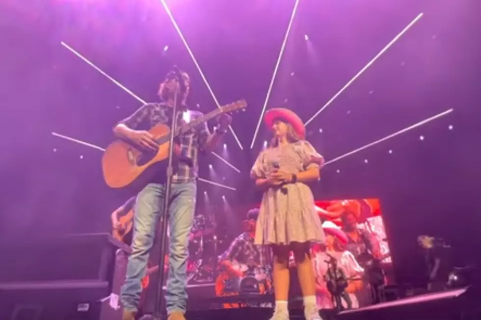 Dierks Bentley Steps Outside the Country Genre for an Onstage Pink Cover With His Daughter, Evie [Watch]