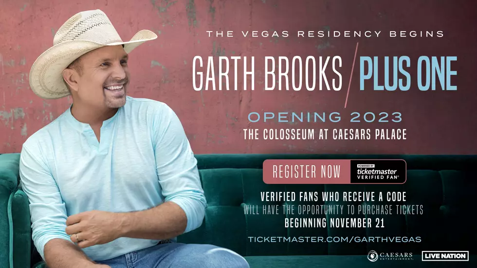 Register now for Garth Brooks/Plus ONE Vegas Residency Tickets!