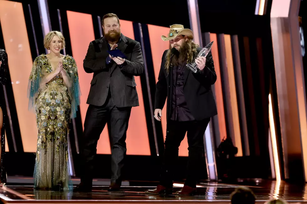 Chris Stapleton Wins Male Vocalist of the Year at the 2022 CMA Awards