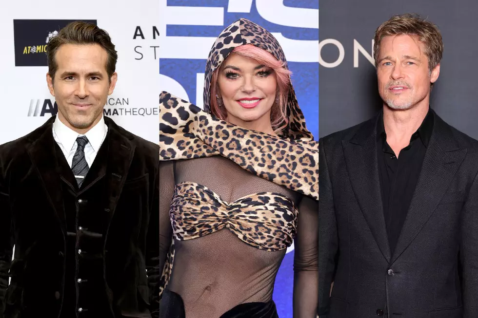 Brad Pitt Doesn’t Mind Sharing His Shania Twain Name-Check With Ryan Reynolds