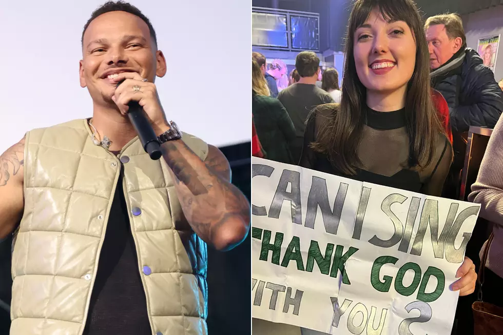WATCH: Kane Brown Plucks a Fan to Sing 'Thank God' With Him