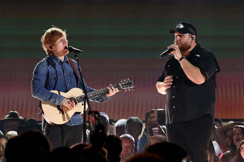 Ed Sheeran Brings ‘Life Goes On’ to the 2023 ACMs, With an Assist From Luke Combs