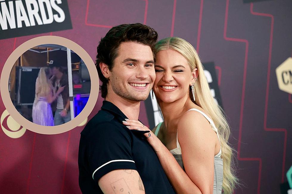 Kelsea Ballerini Runs Side-Stage to Smooch Chase Stokes Mid-Show [Watch]