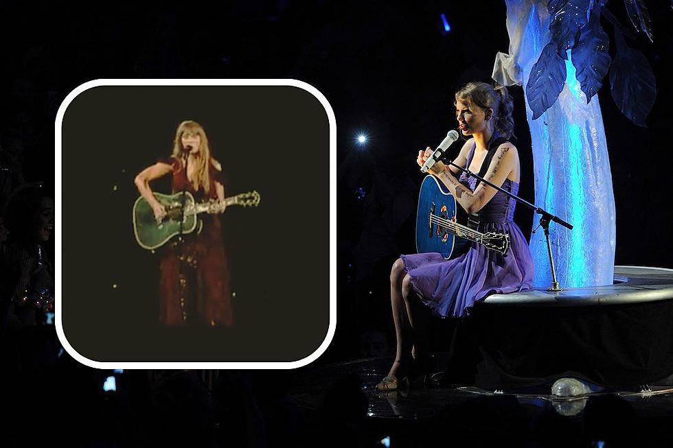 Taylor Swift Brings Back the Koi Fish Guitar Onstage at Kansas City [Watch]