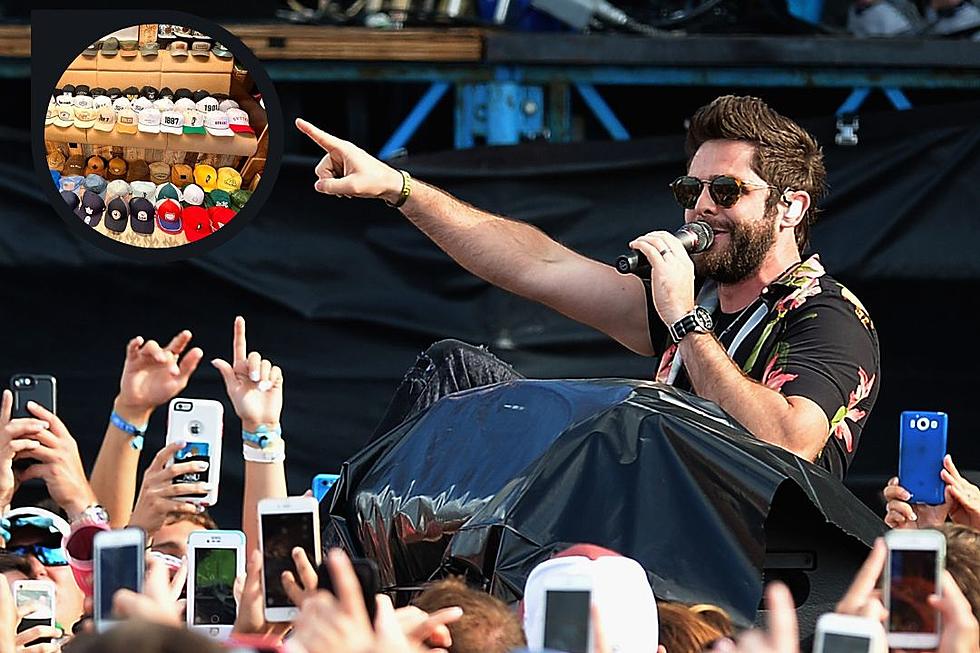 Thomas Rhett Takes an Unbelievable Number of Hats on Tour [Picture]