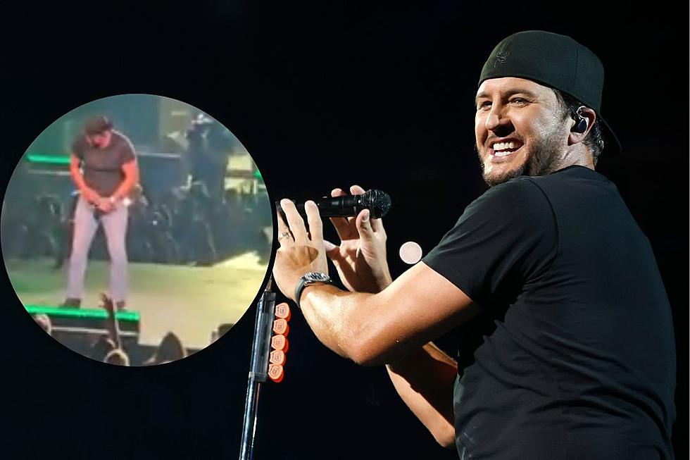 Luke Bryan Stops Show Mid-Song After This Hilarious Wardrobe Malfunction [Watch]