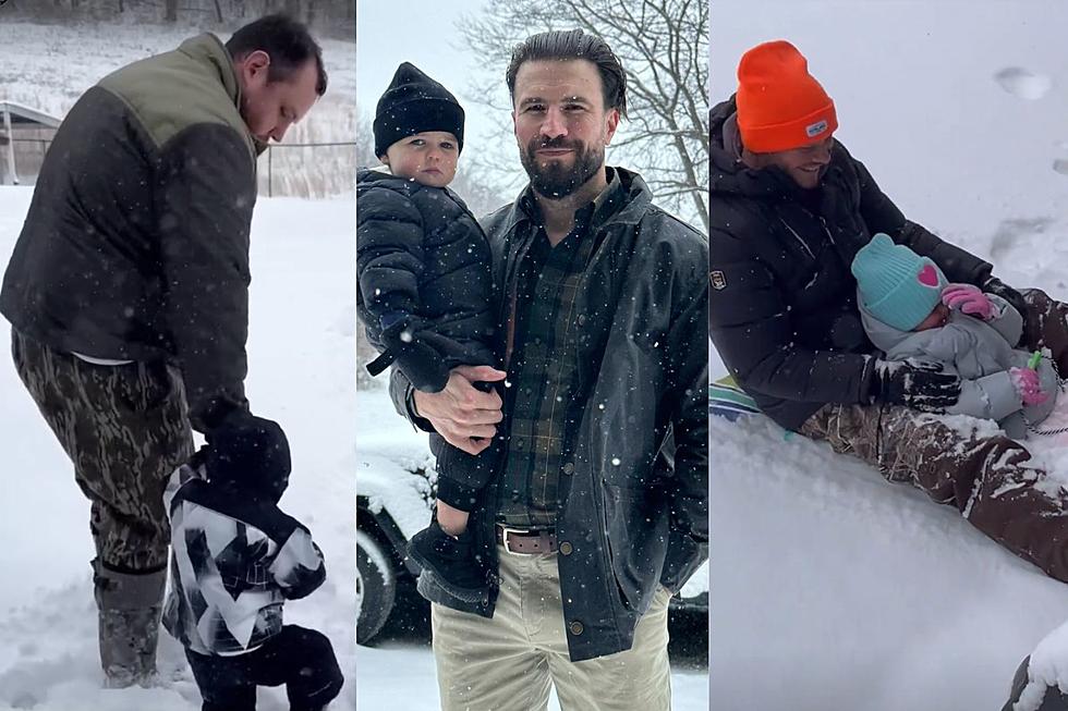 Snow Day! See Country Stars + Their Kids Playing in the Snow