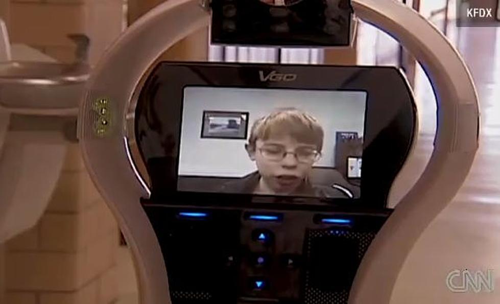 High School Student Attends School as a Robot [VIDEO]