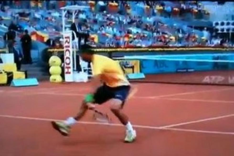 Watch Rafael Nadal Make An Amazing Shot Between His Legs [VIDEO]