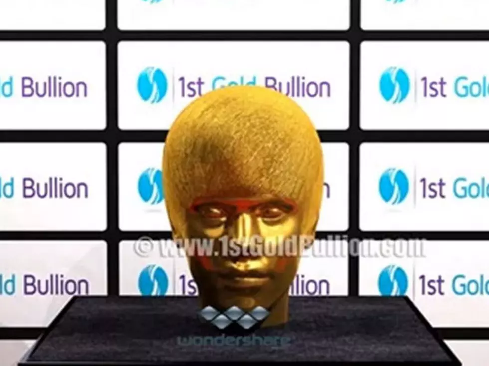 Company Sculpts Sold Gold Bust of Justin Beiber