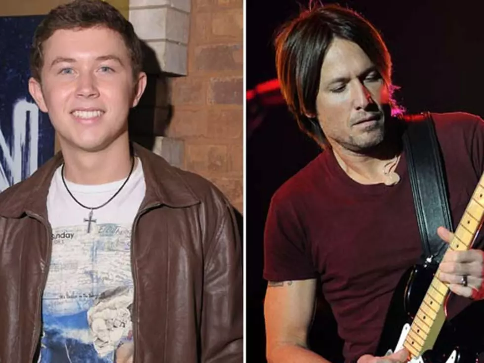 Keith Urban Sings for Scotty McCreery &#8212; In the Men&#8217;s Room