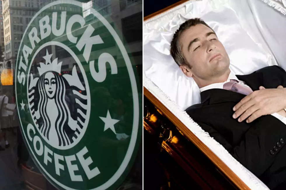 Starbucks Is Everywhere &#8212; Even in Funeral Homes [VIDEO]