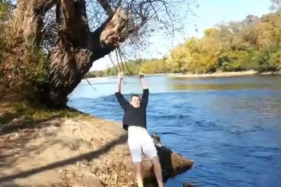 WATCH: Is This Rope Swing Fail The New Grape Lady? [FBHW]