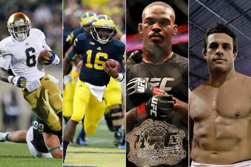 This Weekend in Sports: Notre Dame-Michigan, UFC 152 and More