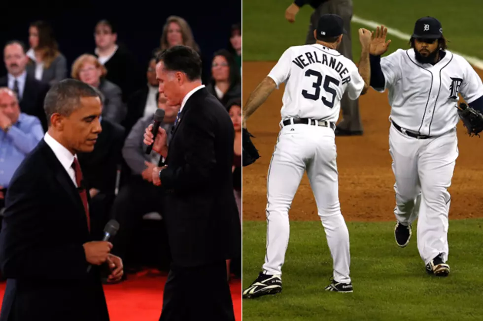 Did You Watch the ALCS or the Presidential Debate? &#8212; Sports Survey of the Day