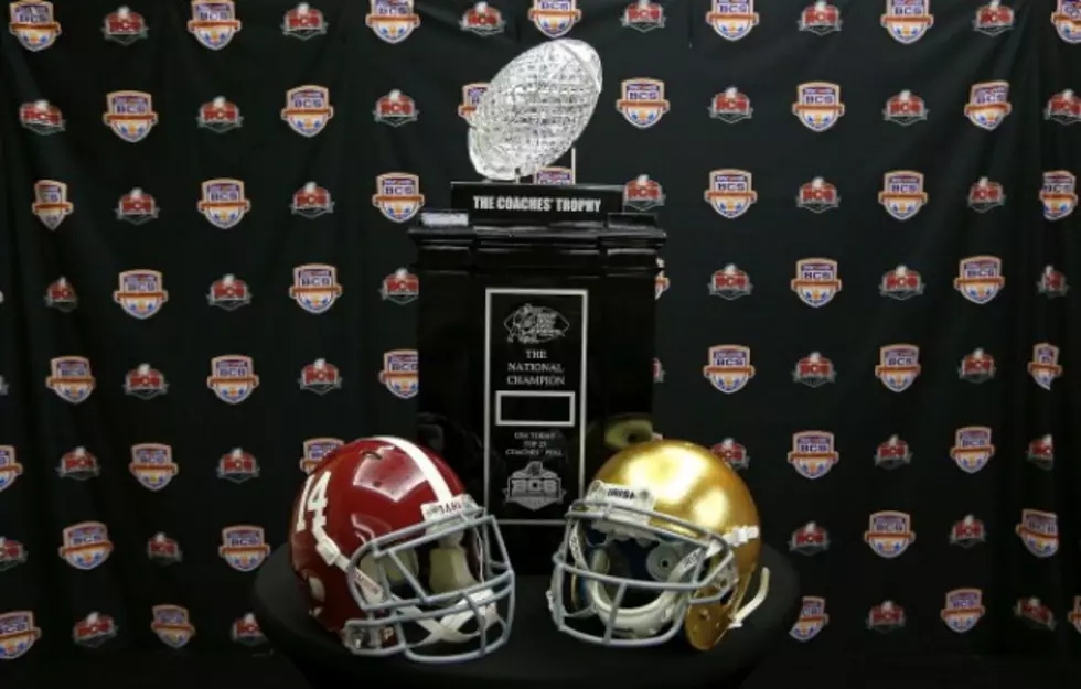 Who Will Win the BCS Championship, Notre Dame or Alabama? &#8212; Sports Survey of the Day