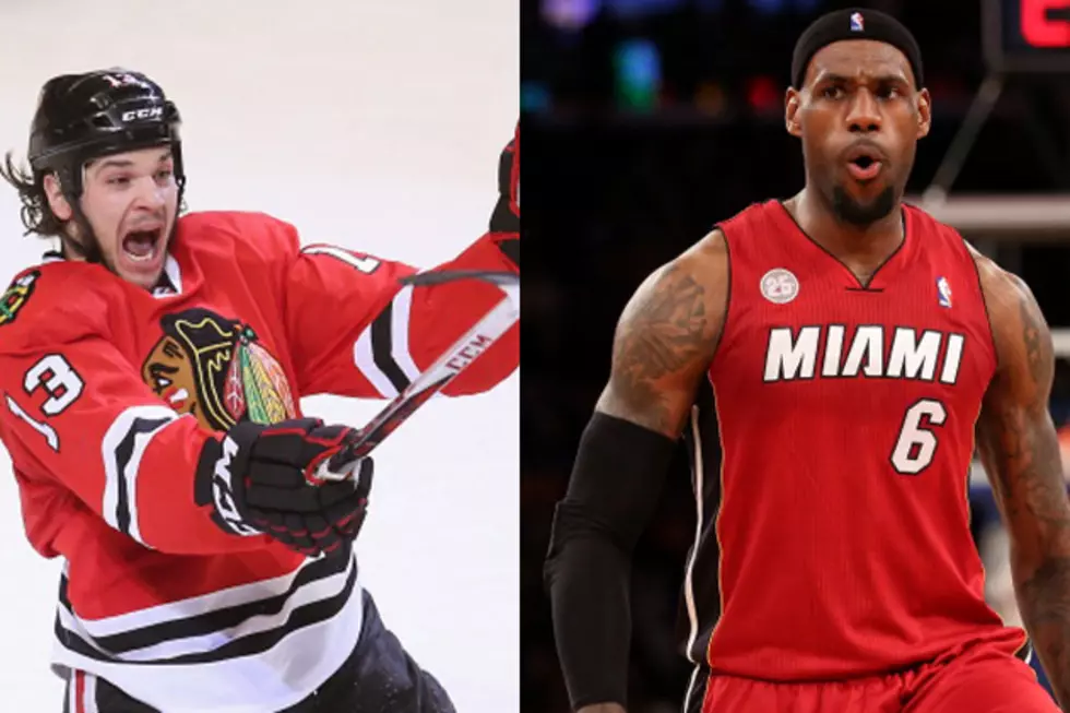 Who Has the More Impressive Streak, the Heat or the Blackhawks? &#8212; Sports Survey of the Day