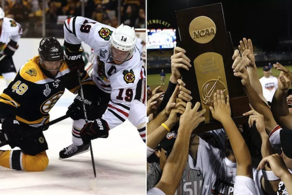 This Weekend in Sports: The Stanley Cup Finals, College World Series