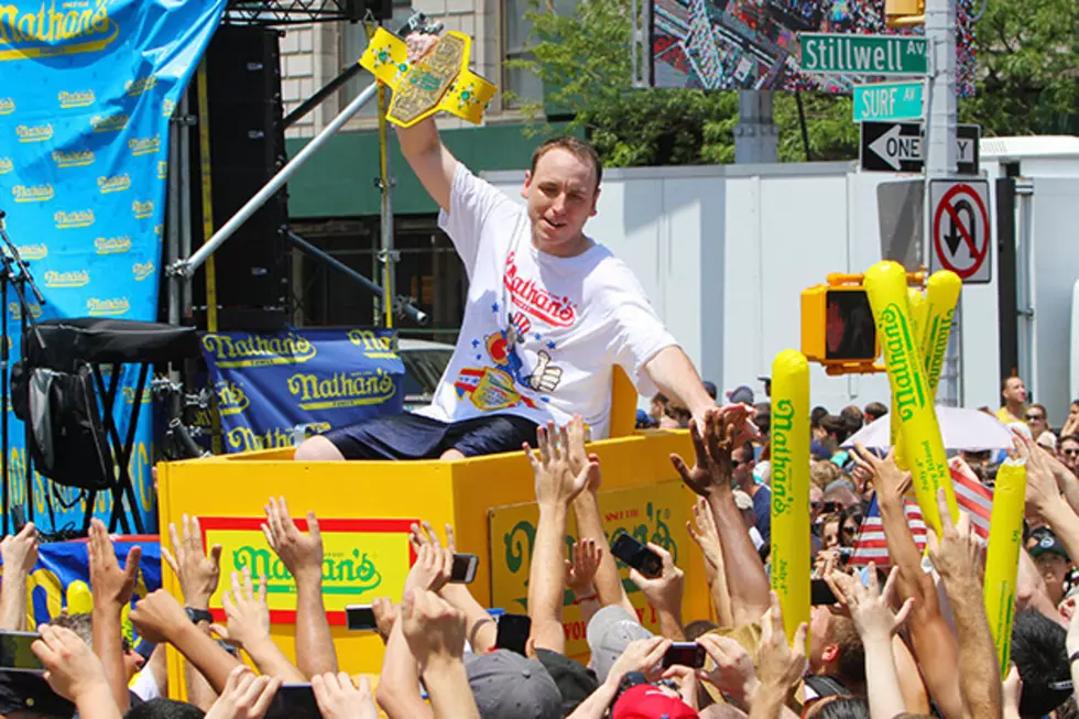 Relive Joey Chestnut’s Record-Setting Performance at Nathan’s Hot Dog Eating Championship [VIDEO]