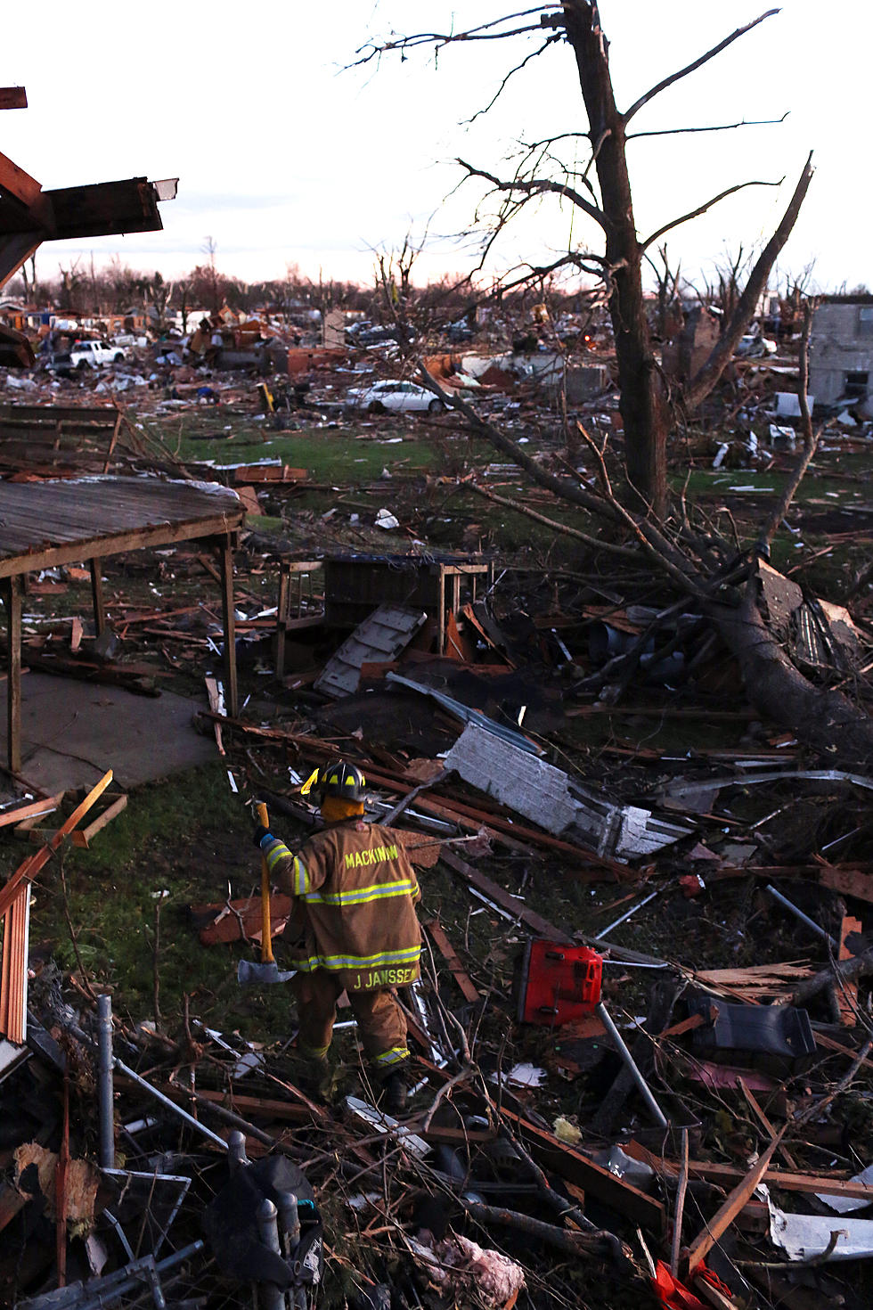 Images From Sunday’s Devastating Tornadoes Across the Midwest