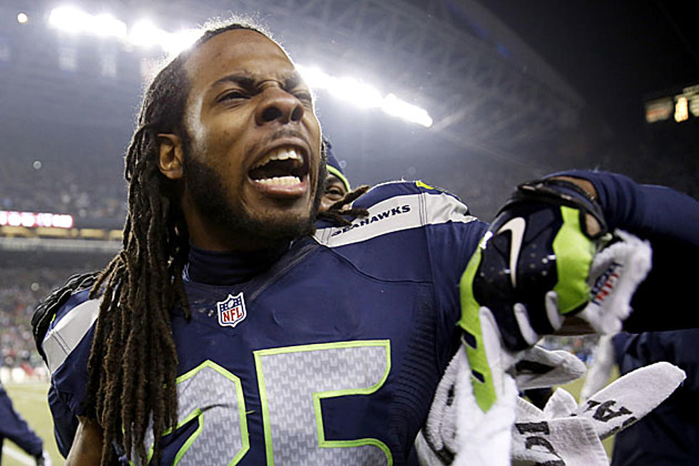 Watch the Crazy Interview Richard Sherman Gave Before He Went Nuts on Erin Andrews [VIDEO]