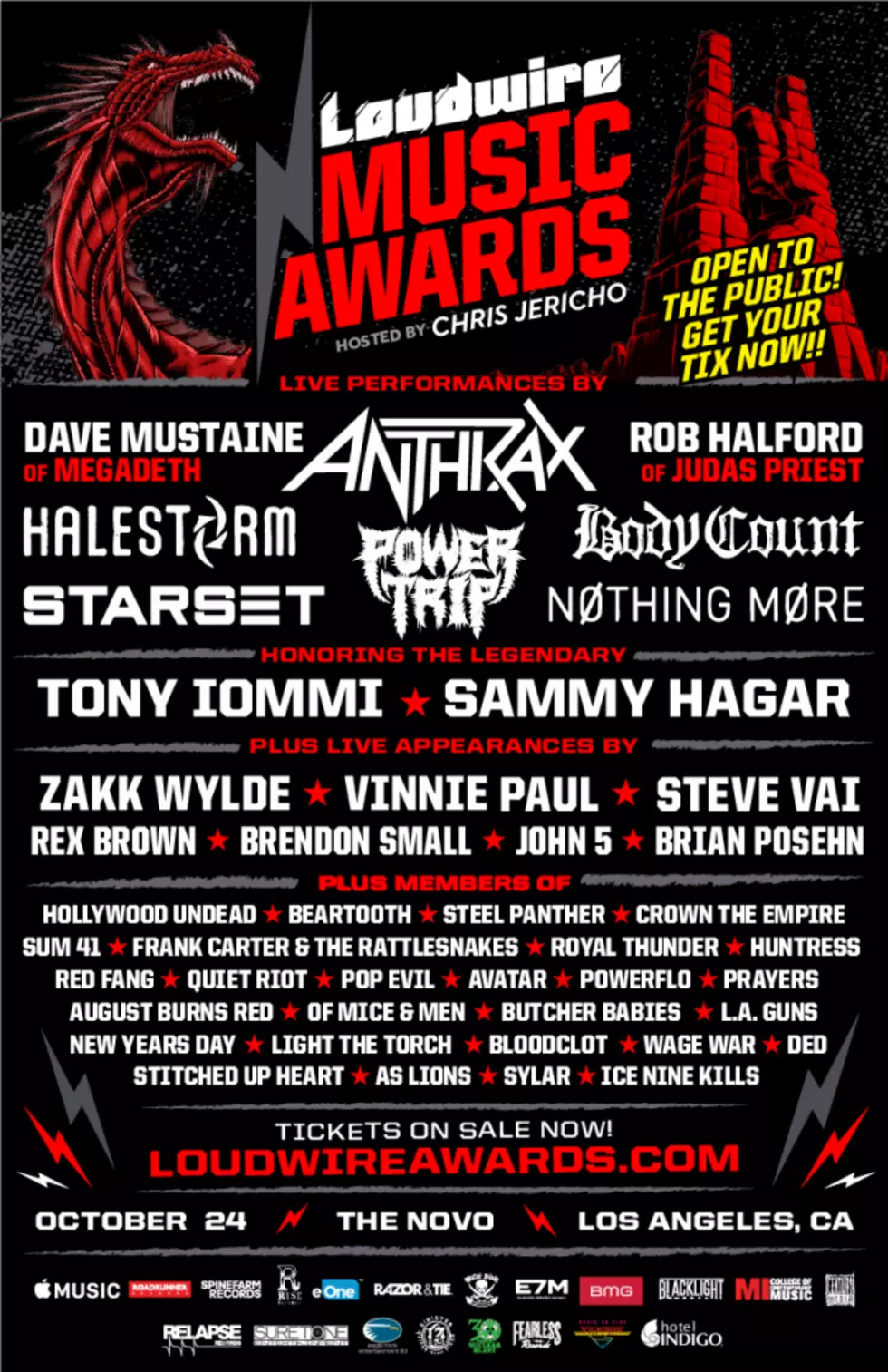 EXPERIENCE THE LOUDWIRE MUSIC AWARDS TONIGHT IN LOS ANGELES!