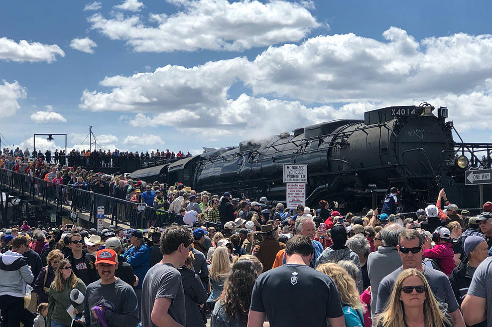Laramie Depot Hosts Over 6,000 Visitors to the Debut of 'Big Boy'