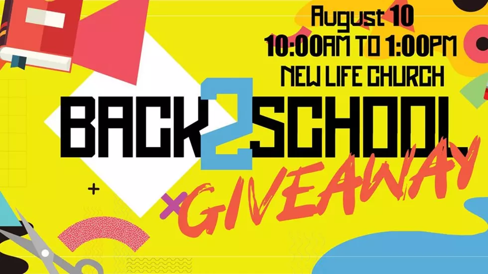 Back 2 School Giveaway at New Life Church in Laramie