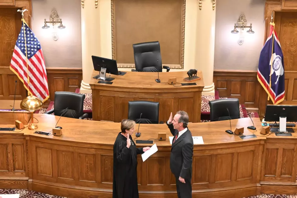 Ide Sworn In As A Member Of The 66th Wyoming Legislature