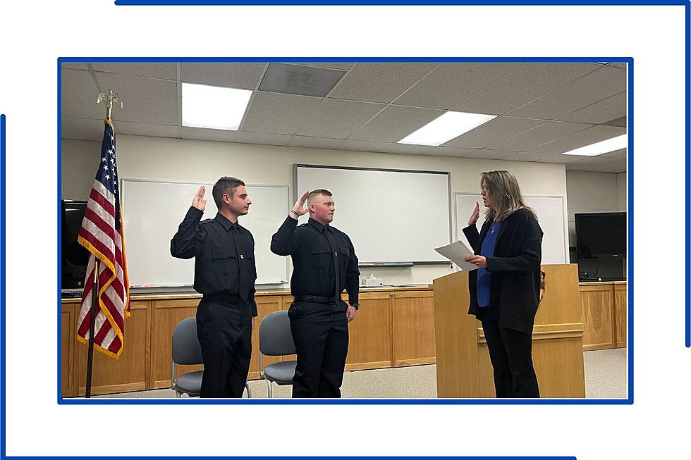 Laramie Police Swear in Two Officers