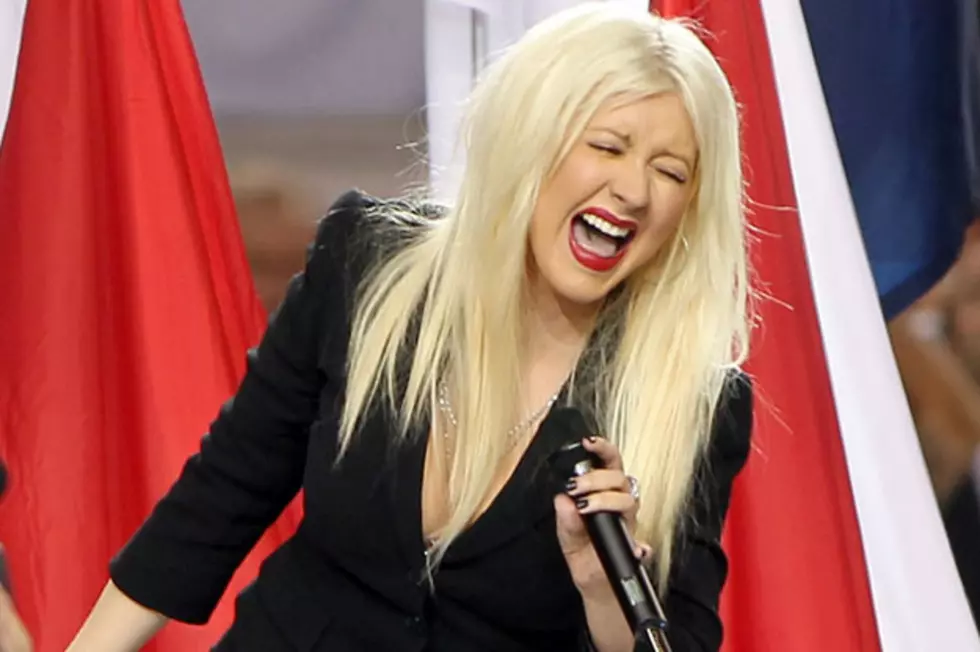 Christina Aguilera Commits Super Bowl National Anthem Lyrical Faux Pas