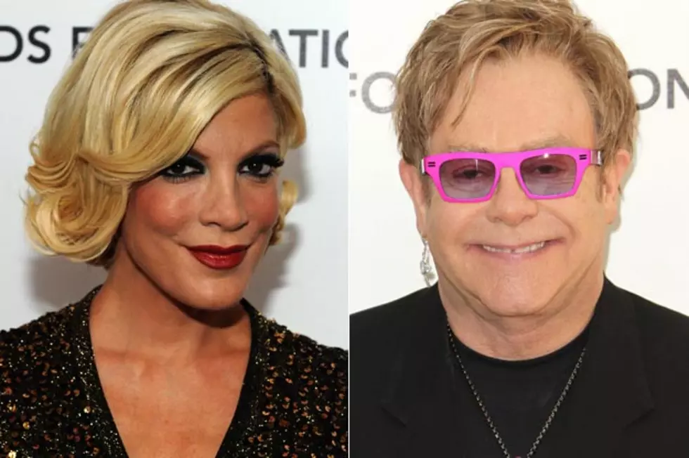 Tori Spelling Hopes for a Playdate Between Her and Elton John’s Children