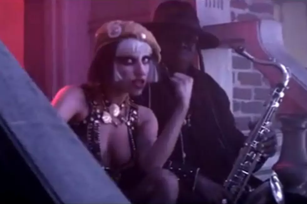 Lady Gaga Dances on a Fire Escape With Clarence Clemons in &#8216;The Edge of Glory&#8217; Video