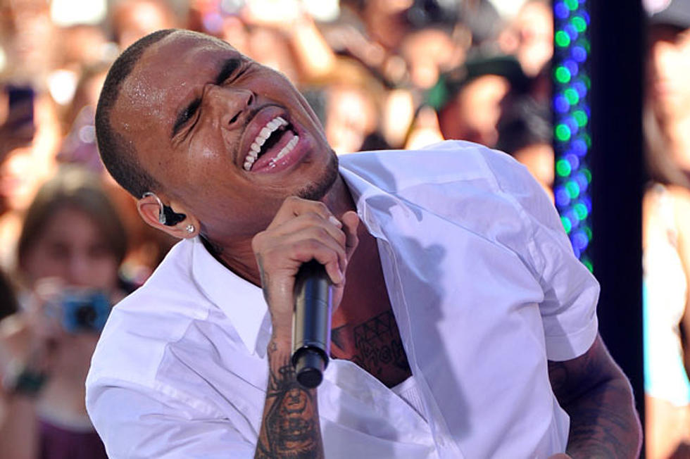 Chris Brown Sweats It Up on &#8216;Today&#8217; Toyota Concert Series