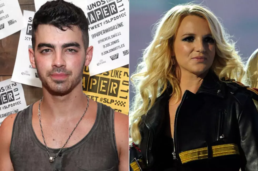 Joe Jonas Jumps Aboard Britney Spears&#8217; European Femme Fatale Tour