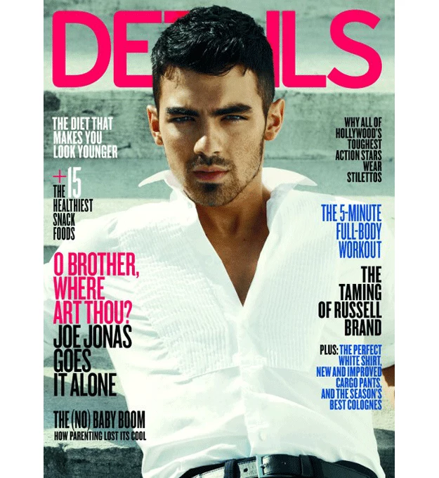 Joe Jonas Details Cover