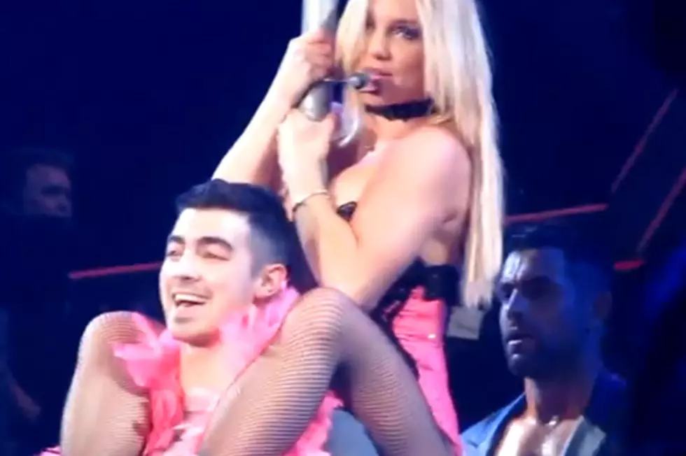 Britney Spears Gives Joe Jonas a Lap Dance