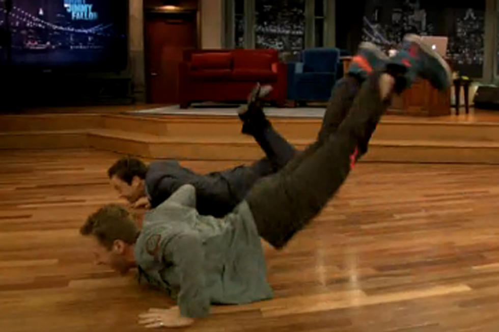 Watch Coldplay’s Chris Martin and Jimmy Fallon Do ‘The Worm’