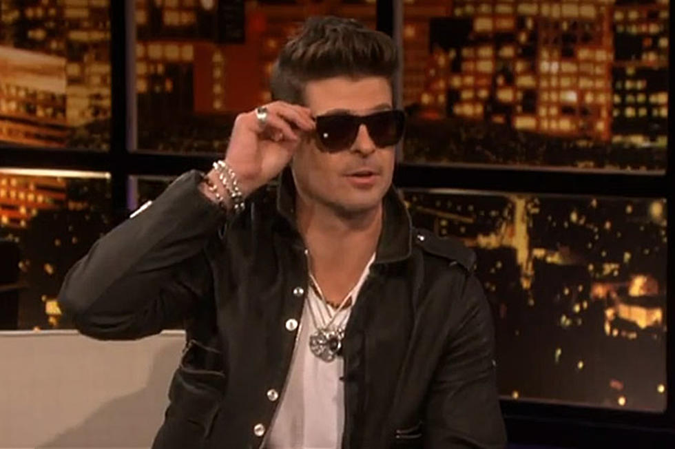 Robin Thicke Talks Sex on ‘Chelsea Lately’