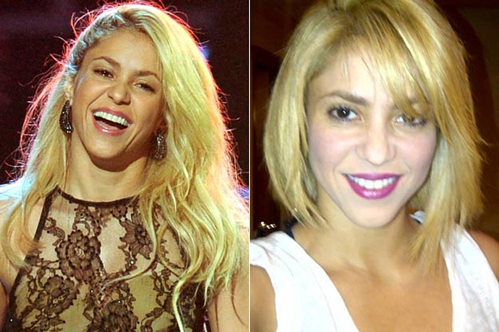 Shakira Rocks a New Short Hairdo