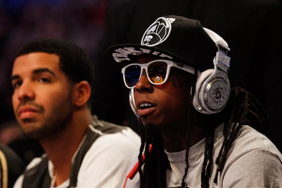 Lil Wayne Wears $1 Million Diamond-Encrusted Headphones
