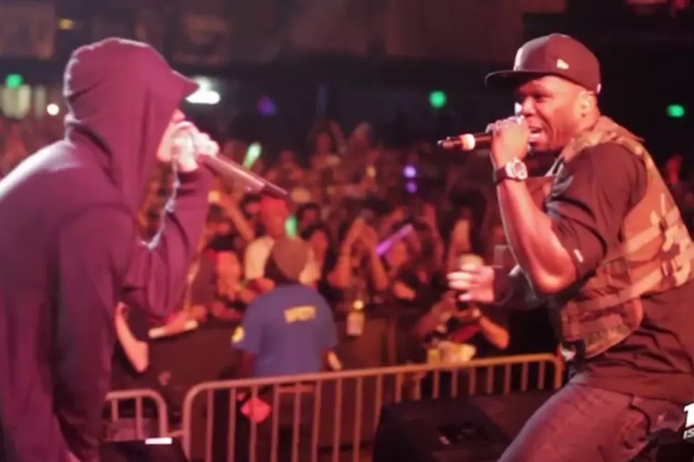 Eminem Makes Cameo at 50 Cent Show at SXSW Festival
