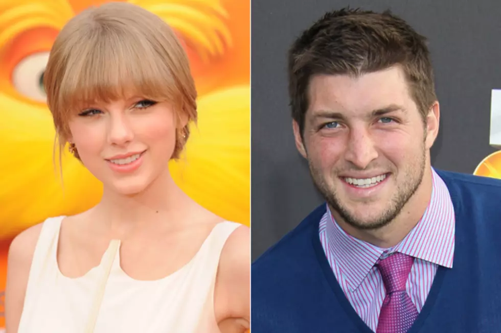 Taylor Swift Has Puppy Love for Tim Tebow
